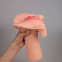 POSHTAIL TOY Realistic Onahole Male Masturbator – Soft TPE Pocket Pussy, 1.8 lb, Fair or Wheat Skin Tone