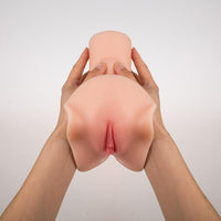 POSHTAIL TOY Realistic Onahole Male Masturbator – Soft TPE Pocket Pussy, 1.8 lb, Fair or Wheat Skin Tone